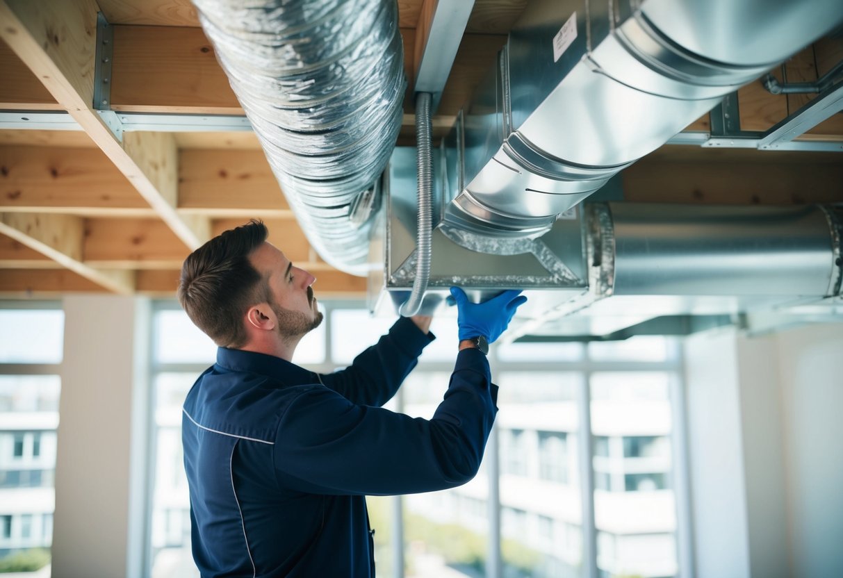 ensuring compliance with building codes and standards in ductwork installation