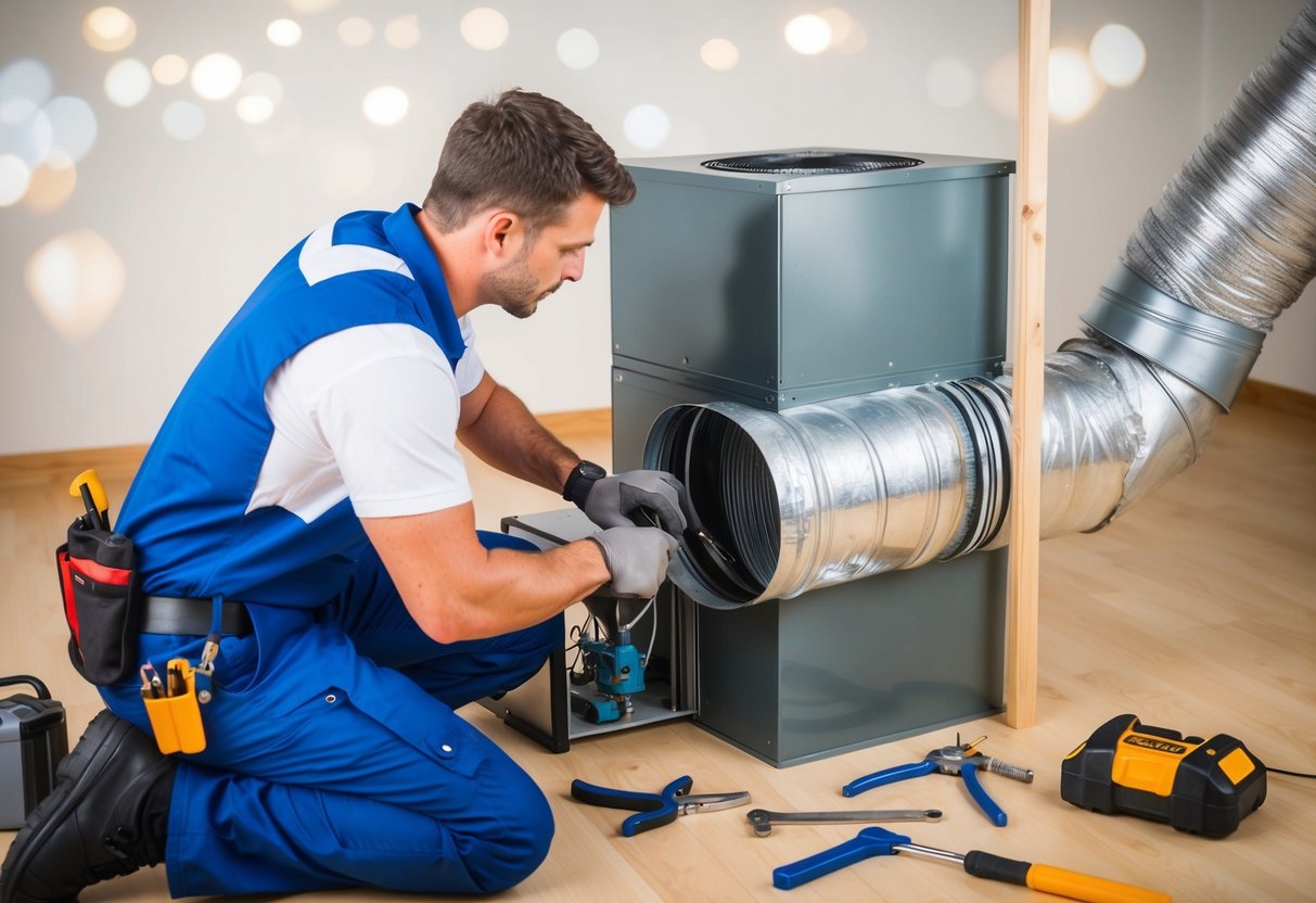 professional ductwork repair vs. diy