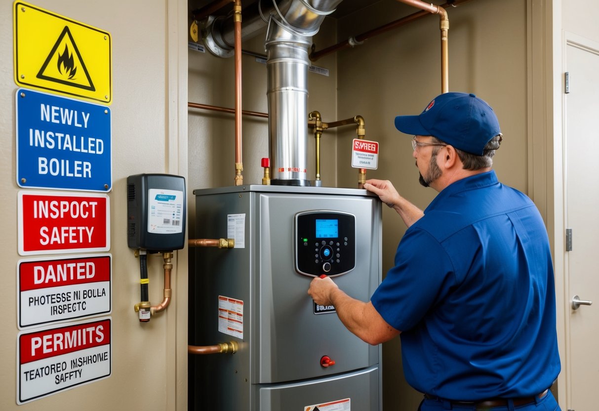 regulations and permits required for boiler installation in kennesaw, ga