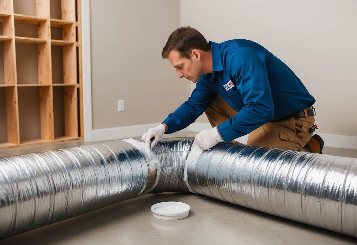 sealing and insulating ductwork for energy efficiency