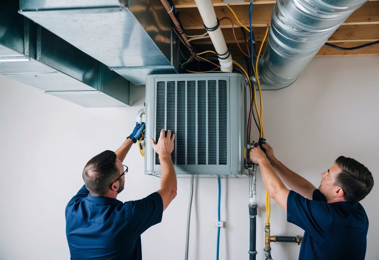 steps for efficient air handler installation