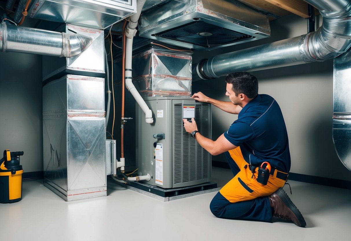 upgrading air handler in hvac system